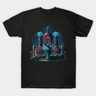 Sacre Coeur Pixel Art T-Shirt
